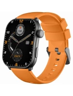 GRAVITY GT28-2 Pánské chytré hodinky s řemínkem + náramek Orange Black GRAVITY GT28-2 Pánské chytré hodinky s řemínkem + náramek Orange Black