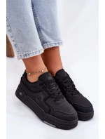 Nízké Dámské Tenisky Big Star model 21694475 HIPOLY SYSTEM Černé - Big Star Shoes Nízké Dámské Tenisky Big Star model 21694475 HIPOLY SYSTEM Černé - Big Star Shoes