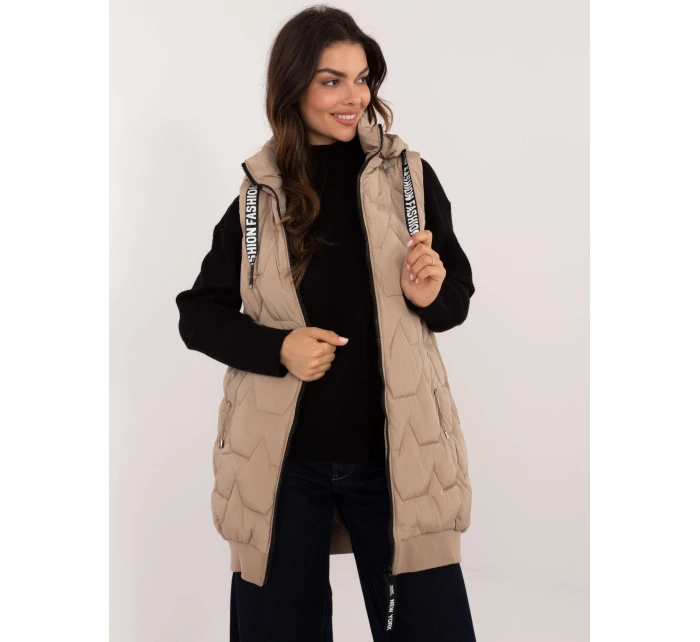 Kamizelka SK KZ HH model 21462800 beżowy - FPrice Kamizelka SK KZ HH model 21462800 beżowy - FPrice