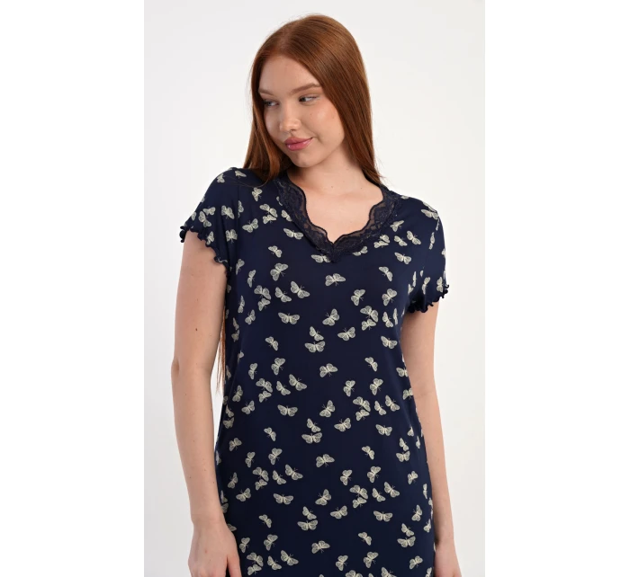 Dámská noční košile s krátkým rukávem model 21943676 - Vienetta