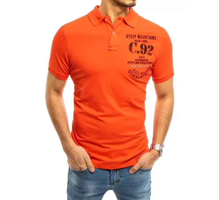 FashionStreet pánské korálové polo tričko PX0460