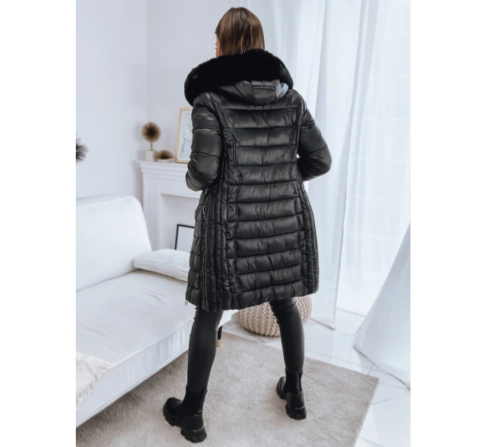 Dámská prošívaná bunda ATENS černá FashionStreet TY3125 Dámská prošívaná bunda ATENS černá FashionStreet TY3125