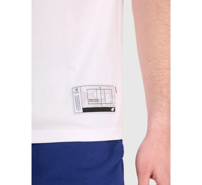 Pánské volejbalové tričko s potiskem model 21756914 - 4F Pánské volejbalové tričko s potiskem model 21756914 - 4F