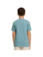 Puma ESS Small No.1 Logo Centered Tee modrá 692975 47 dětské tričko
