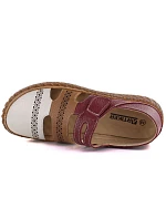 Pohodlná kožená polobotka na suchý zip Artiker 58C1500 Pohodlná kožená polobotka na suchý zip Artiker 58C1500