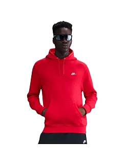 Pánská mikina Nike Club BB, červená, FN3859 657 L