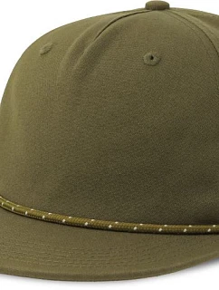 5 panelová baseballová kšiltovka olive model 22456195 - Atlantis Headwear
