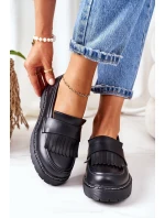 Kožené Polobotky Big Star Černé model 21560459 - Big Star Shoes