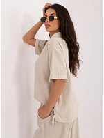 IT KS košile FL10320.12 béžová