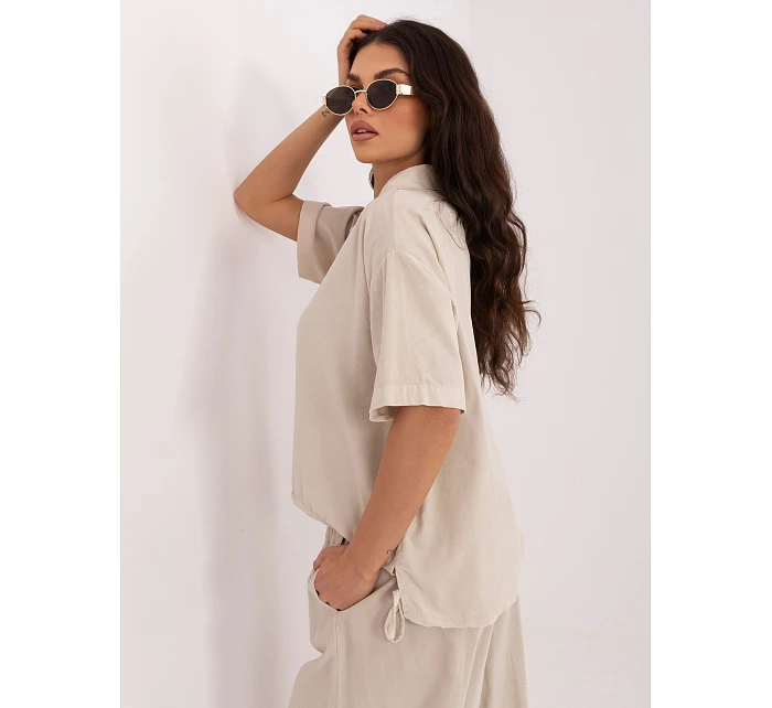 IT KS košile FL10320.12 béžová