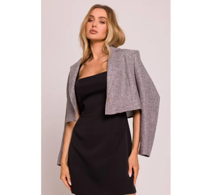 M853 Blejzr s oříznutým střihem - grafitový