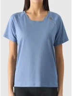 Dámské rychleschnoucí cyklistické tričko 4F - modré
