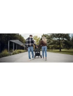 Dámská crossbody kabelka na kočárek Vuch Amma Flowers Green Dámská crossbody kabelka na kočárek Vuch Amma Flowers Green