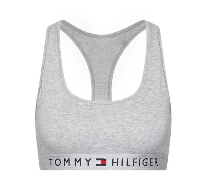 Podprsenka UW0UW02037 004 šedá - Tommy Hilfiger