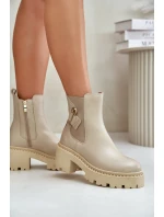 Boty na podpatku model 202815 Step in style Boty na podpatku model 202815 Step in style