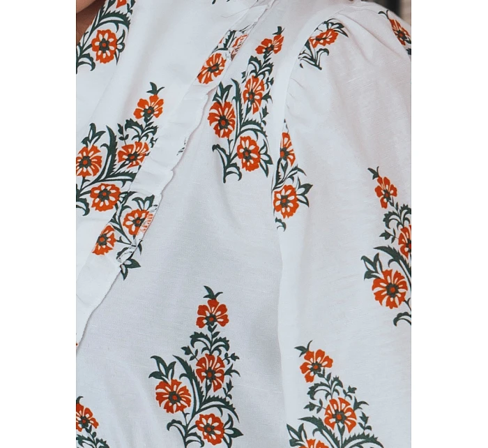 Dámská halenka ORMIAN bílá FashionStreet DY0370 Dámská halenka ORMIAN bílá FashionStreet DY0370