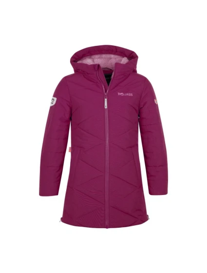 Trollkids Dívčí nepromokavá zateplená bunda Bergen Coat pro dívky (460-229)