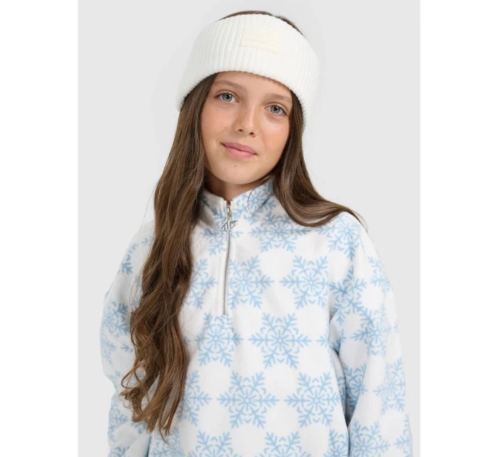 oversize dívčí fleece s potiskem model 21920437 - 4F