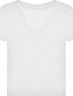 B&C #E150 V /women Dámské tričko s výstřihem do V model 22444652 white