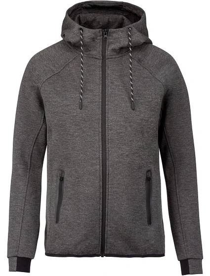 Kariban ProAct PA 358 Pánská tréninková bunda 20.P358 deep grey heather Kariban ProAct PA 358 Pánská tréninková bunda 20.P358 deep grey heather