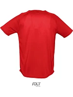 SOL'S Sporty Pánské raglánové sportovní tričko 25.1939 red SOL'S Sporty Pánské raglánové sportovní tričko 25.1939 red