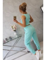 Sada top+kalhoty mint Sada top+kalhoty mint