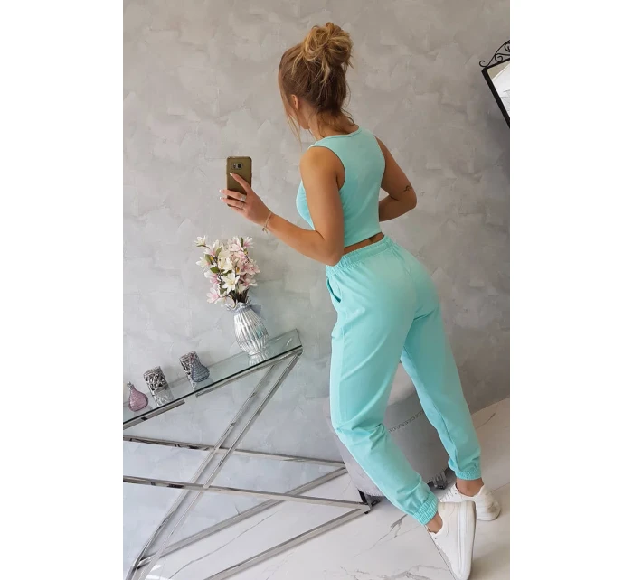 Sada top+kalhoty mint Sada top+kalhoty mint