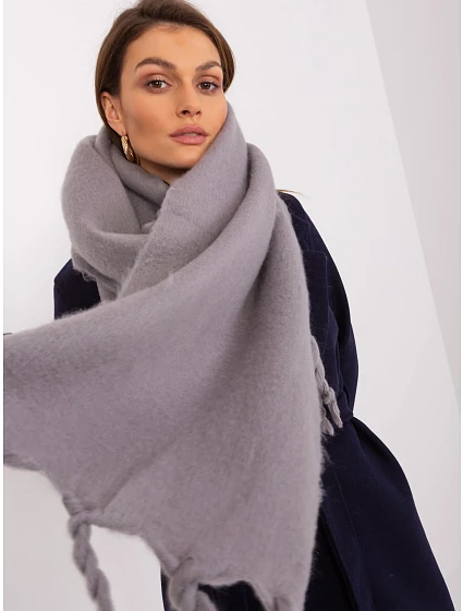 Szalik AT SZ model 19309712 szary - FPrice