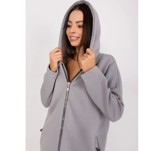 Mikina RV BL 4858 1.99P světle šedá