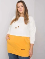 Mikina RV BL 6845.51P bílá a žlutá