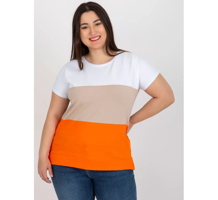 Bluzka RV BZ model 18617626 pomarańczowy - FPrice Bluzka RV BZ model 18617626 pomarańczowy - FPrice