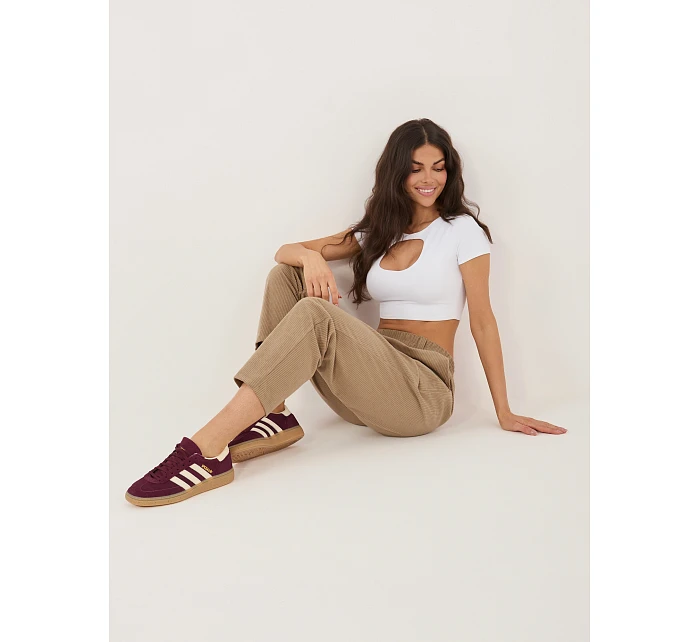 Spodnie RV SP model 22109717 ciemny bezowy - FPrice Spodnie RV SP model 22109717 ciemny bezowy - FPrice