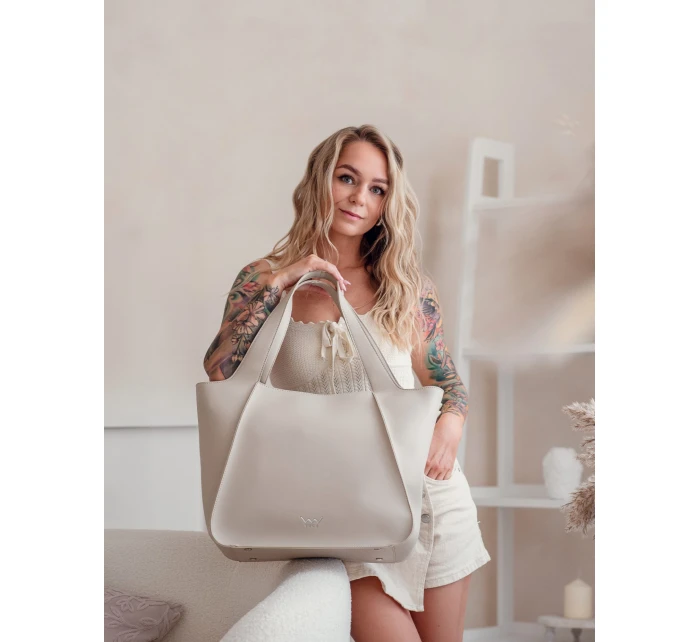 Dámská kabelka Vuch Calyste Light Beige