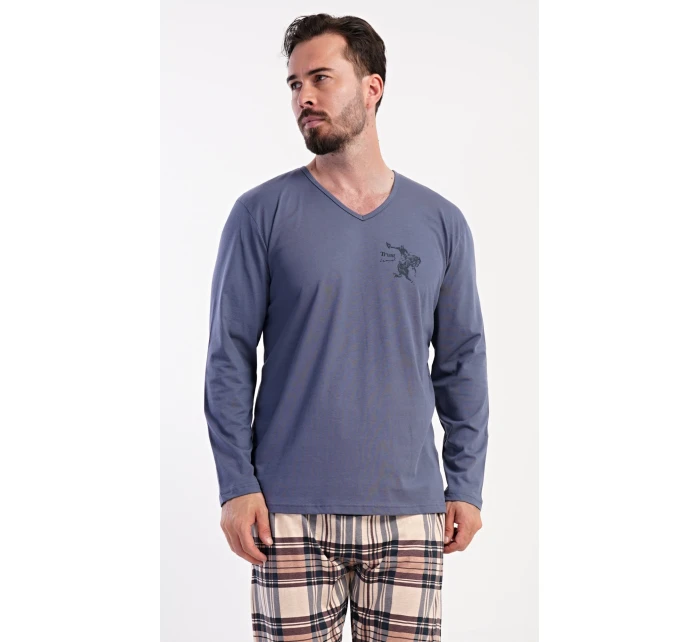 Pánské pyžamo dlouhé Paul