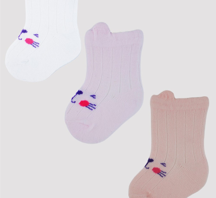 Dětské ponožky Noviti SB019 Girl 0-18 měsíců