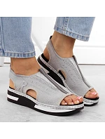 Pohodlné nazouvací sandály W model 22050723 - Rieker Pohodlné nazouvací sandály W model 22050723 - Rieker