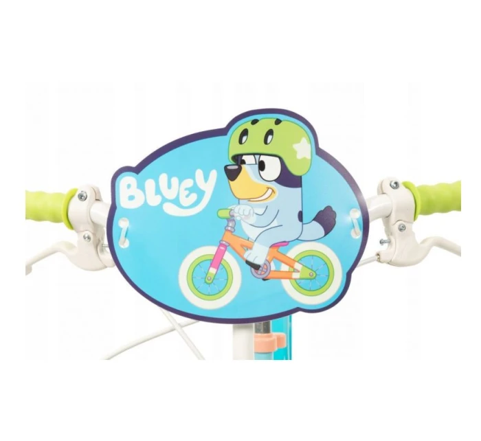 Dětské kolo Modrá a limetkově zelená barva model 21471053 Dětské kolo Modrá a limetkově zelená barva model 21471053