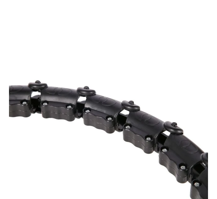 Hula Hop set HHW11 BLACK s výstupky a závažím + opasek BR163 BLACK PLUS SIZE HMS Hula Hop set HHW11 BLACK s výstupky a závažím + opasek BR163 BLACK PLUS SIZE HMS