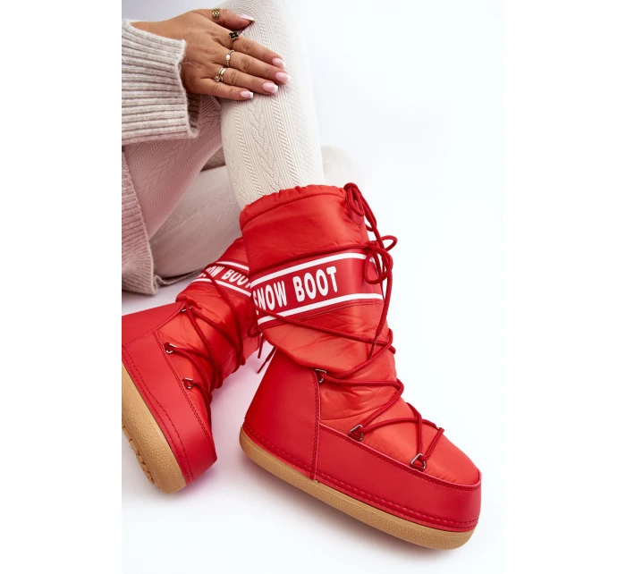 Dámské vysoké červené model 21637539 - Boto Dámské vysoké červené model 21637539 - Boto