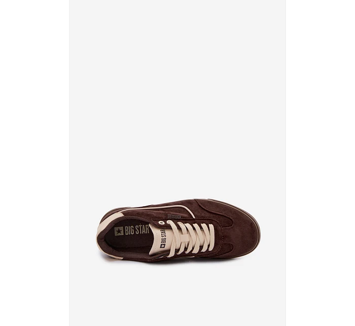 Pánské tenisky Big Star model 22069328 Čokoládové - Big Star Shoes