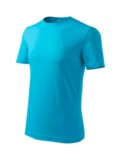 Classic New tričko pánské tyrkysová Classic New tričko pánské tyrkysová