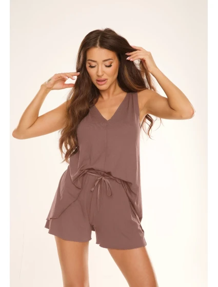 Pyžamo De Lafense 706 Lana sz/r S-2XL