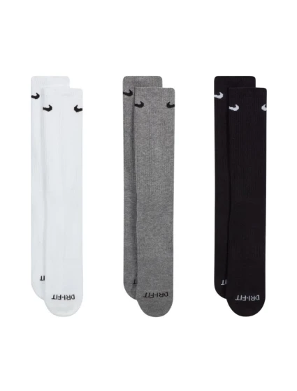 Ponožky Everyday Plus Cushioned 3 páry černé model 21391804 - NIKE Ponožky Everyday Plus Cushioned 3 páry černé model 21391804 - NIKE