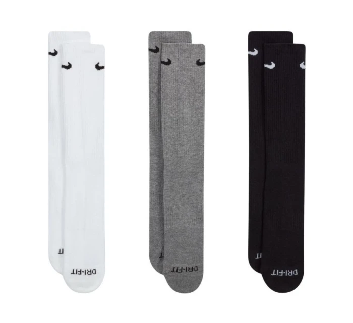 Ponožky Everyday Plus Cushioned 3 páry černé model 21391804 - NIKE Ponožky Everyday Plus Cushioned 3 páry černé model 21391804 - NIKE