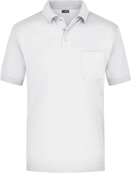 Daiber JN 26 Piqué polo s náprsní kapsou 02.0026 white Daiber JN 26 Piqué polo s náprsní kapsou 02.0026 white