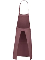 Kariban K 890 Zástěra s laclem "Sommelier" 20.K890 marsala