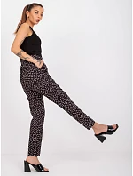 Spodnie DHJ SP model 22266540 czarny - FPrice Spodnie DHJ SP model 22266540 czarny - FPrice