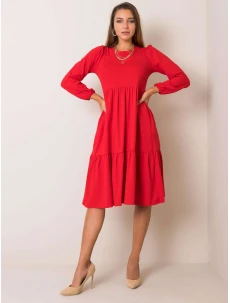 Šaty RV SK 5832.18x červená