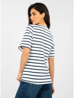 T shirt RV TS model 21948942 biało granatowy - FPrice