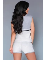 Dámské pyžamo Wendi šedé - LivCo Corsetti